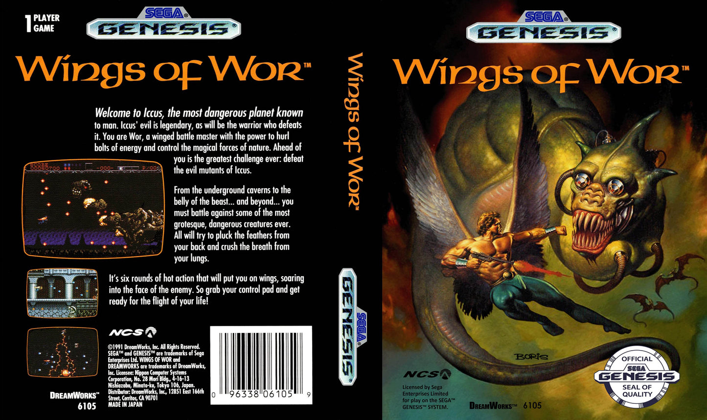 Wings of Wor Cover Art - WOI Solutions