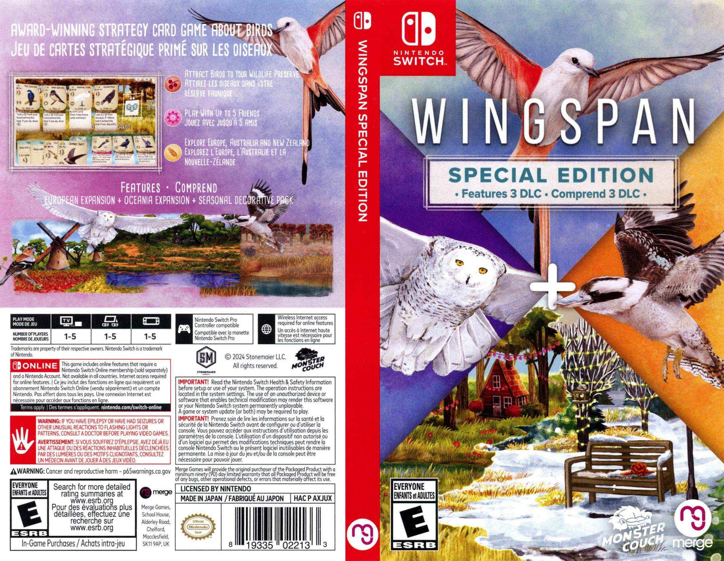 Wingspan Special Edition Cover Art - WOI Solutions