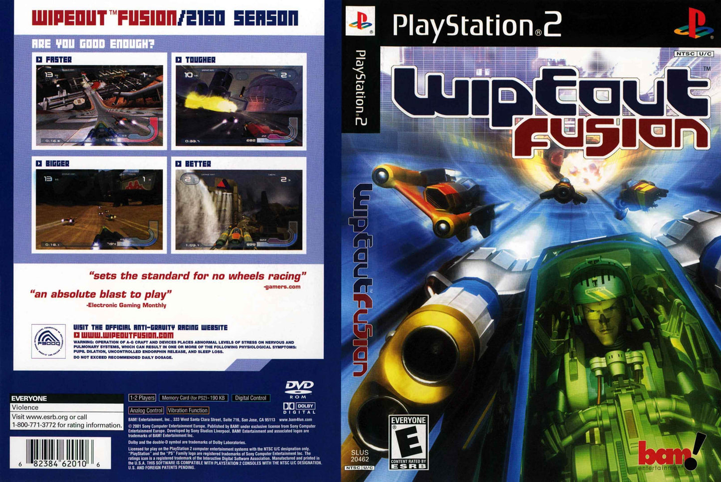 Wipeout Fusion Cover Art - WOI Solutions