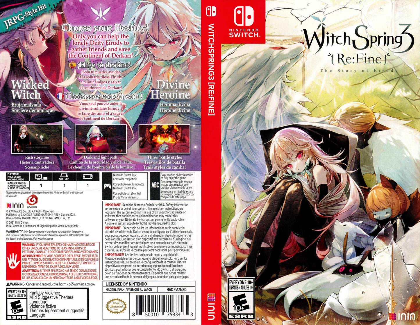 Witch Spring 3 ReFine Cover Art - WOI Solutions