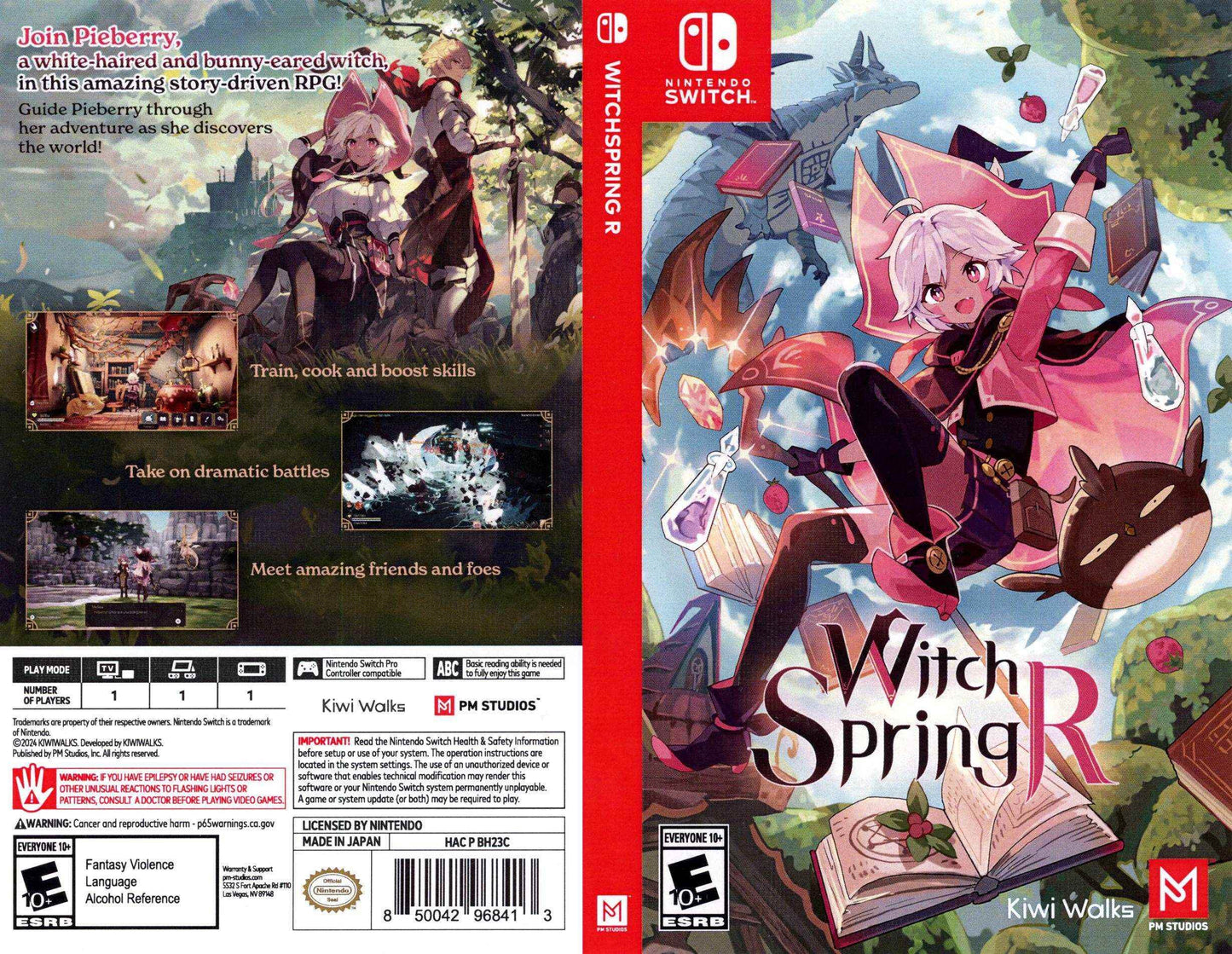 WitchSpring R Cover Art - WOI Solutions