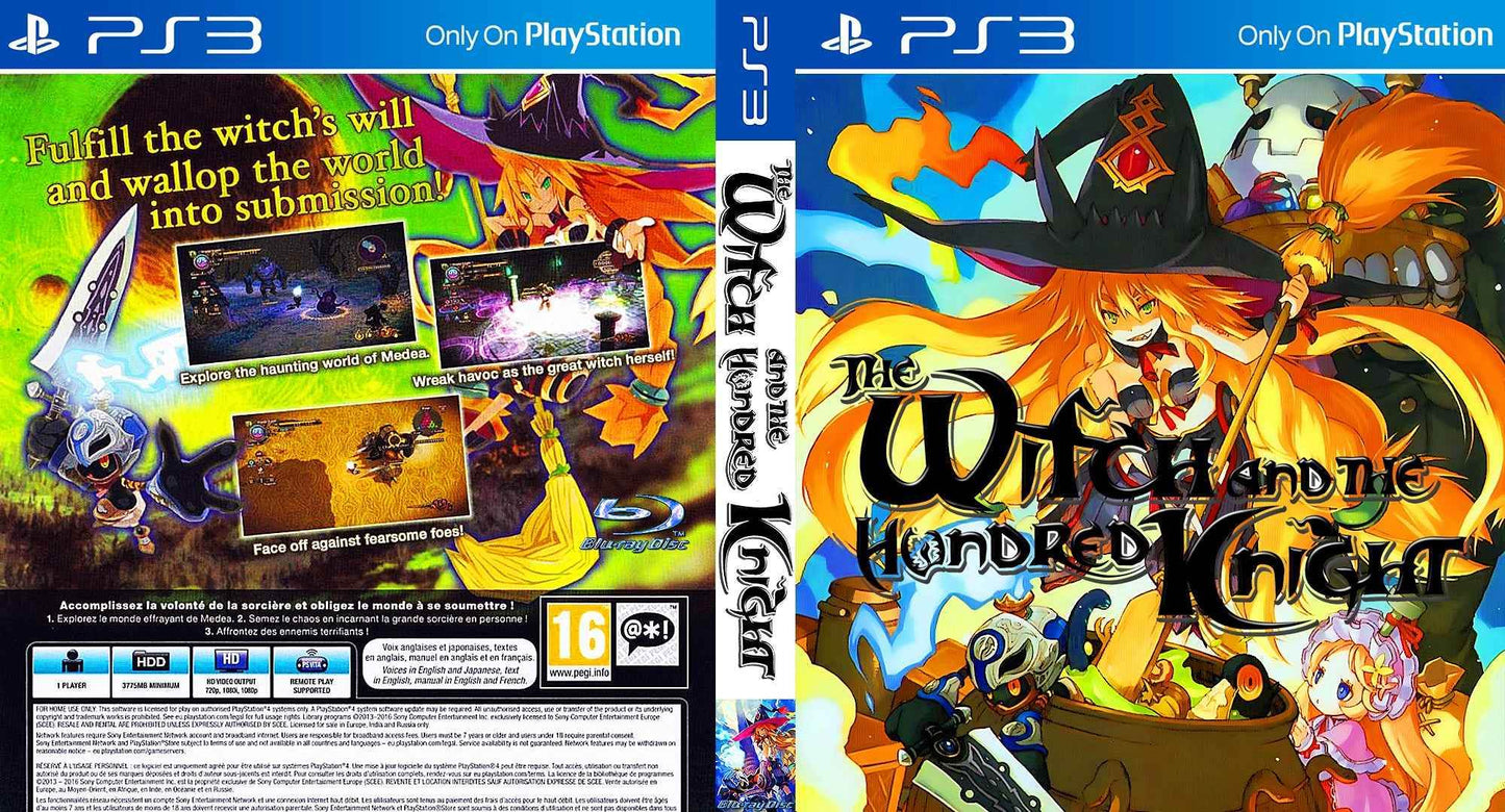 Witch and the Hundred Knight, The Cover Art - WOI Solutions