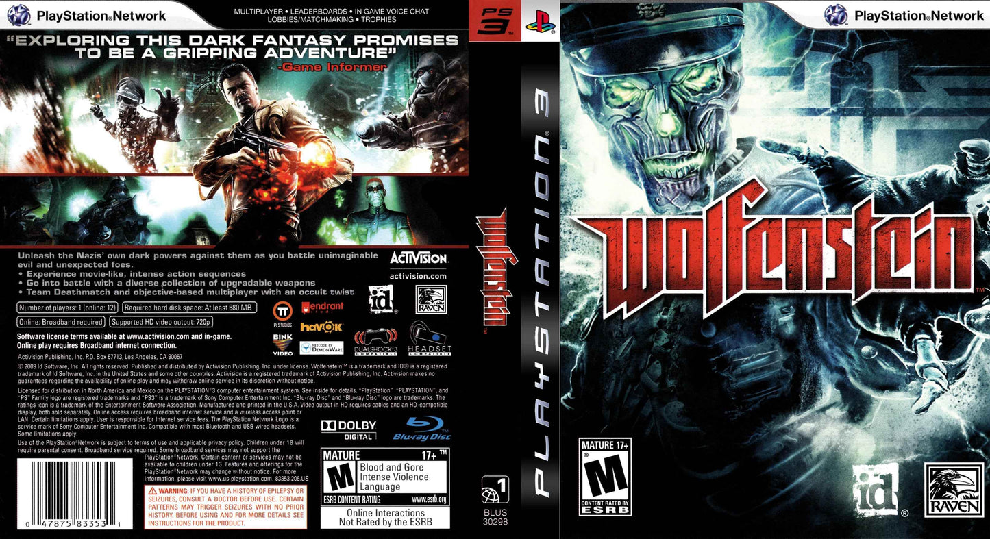 Wolfenstein Cover Art - WOI Solutions
