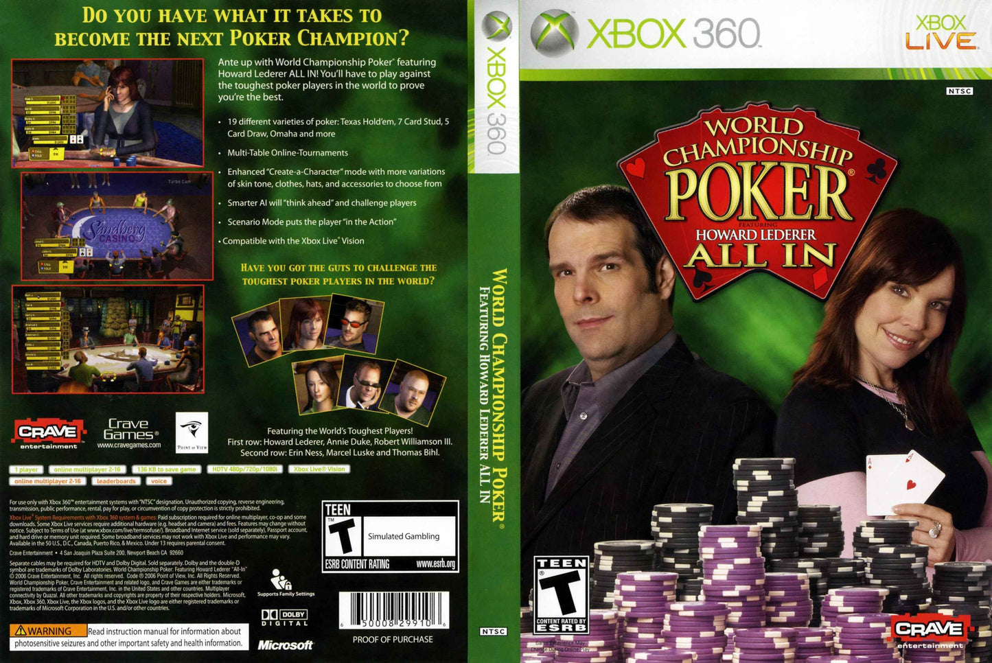 World Championship Poker Cover Art - WOI Solutions
