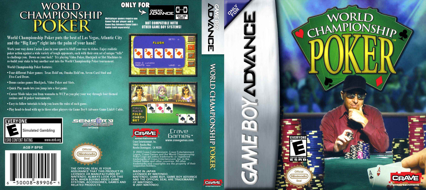 World Championship Poker Cover Art - WOI Solutions