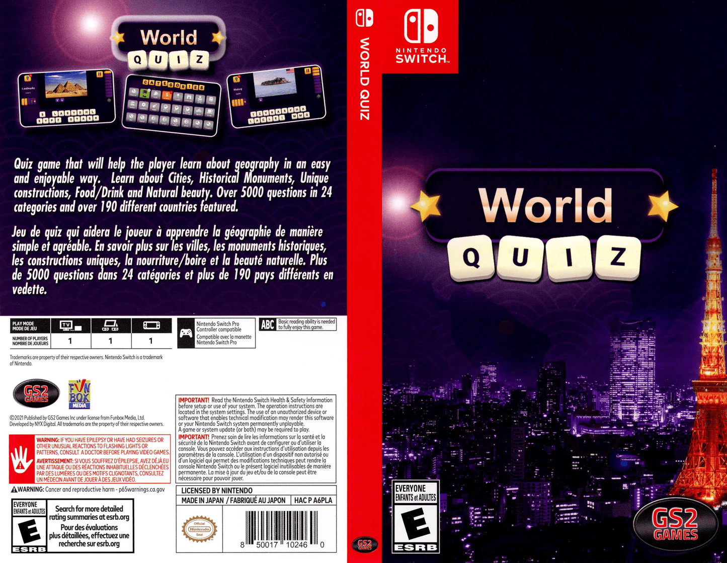 World Quiz Cover Art - WOI Solutions