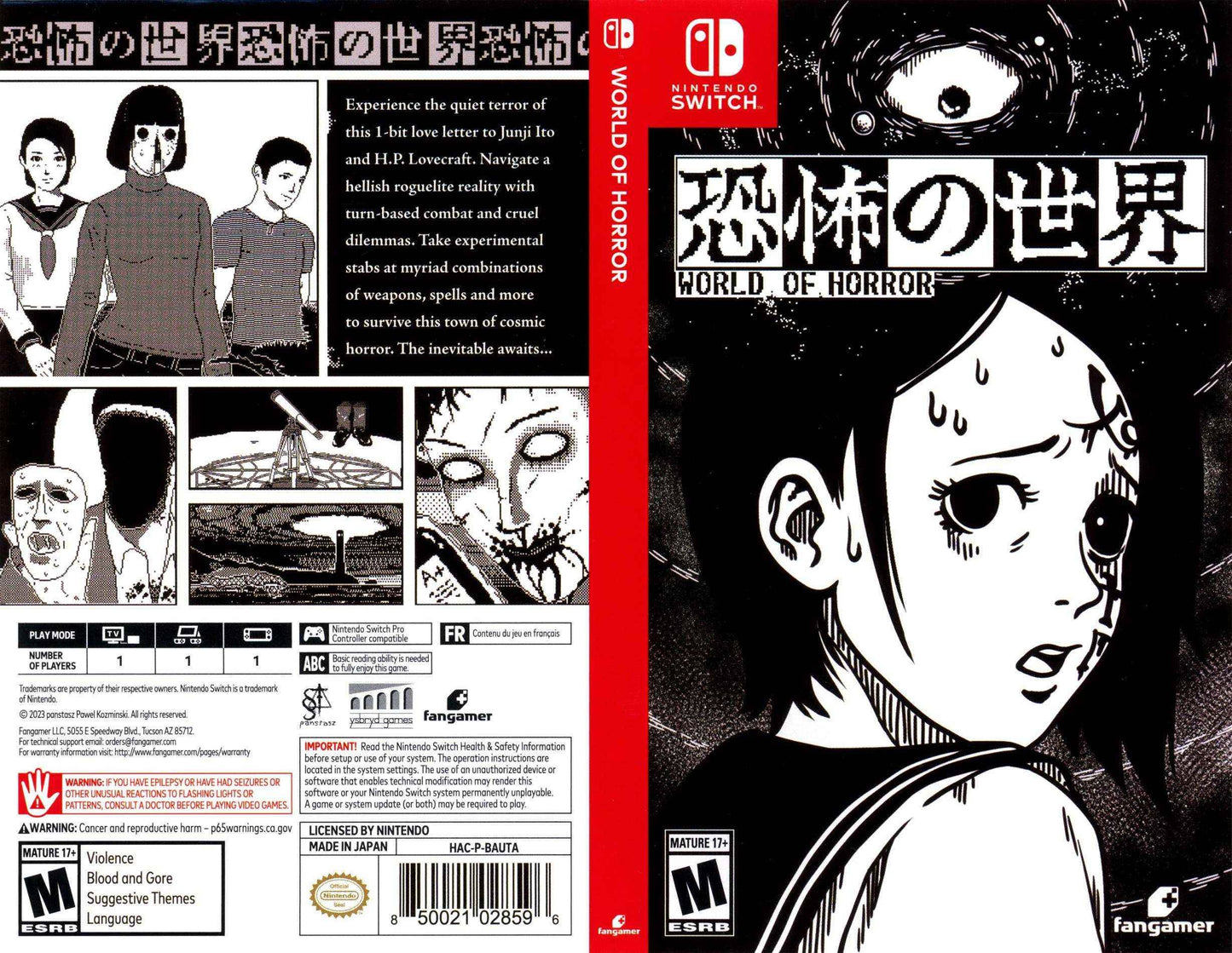 World of Horror Cover Art - WOI Solutions