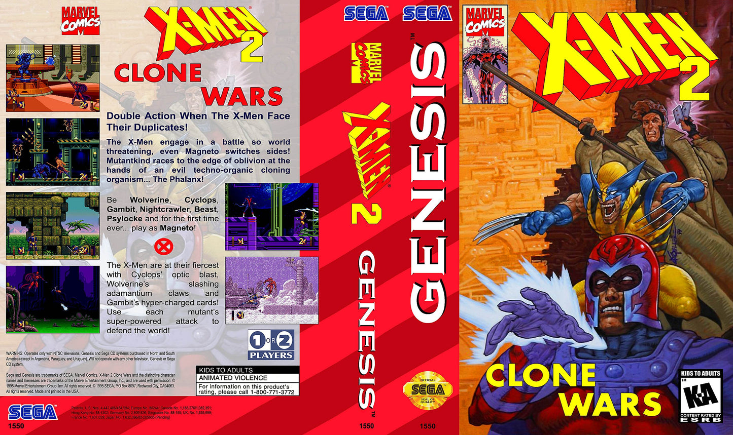 X-Men 2 The Clone Wars Cover Art - WOI Solutions