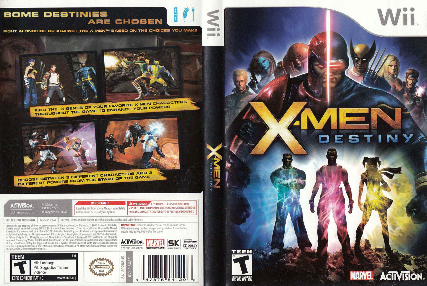 X-Men Destiny Cover Art - WOI Solutions