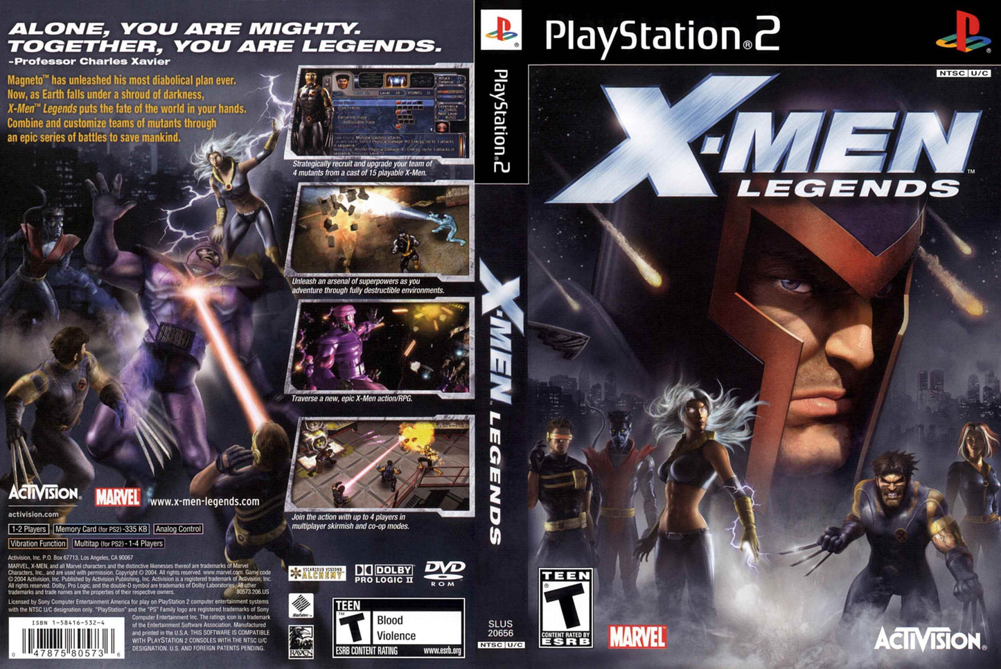 X-Men Legends Cover Art - WOI Solutions