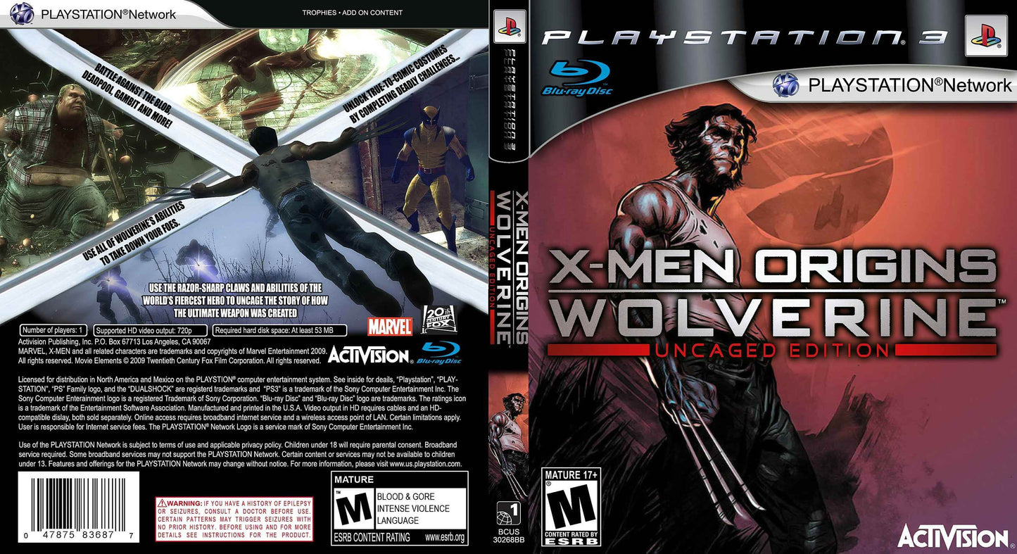 X-Men Origins Wolverine Cover Art - WOI Solutions