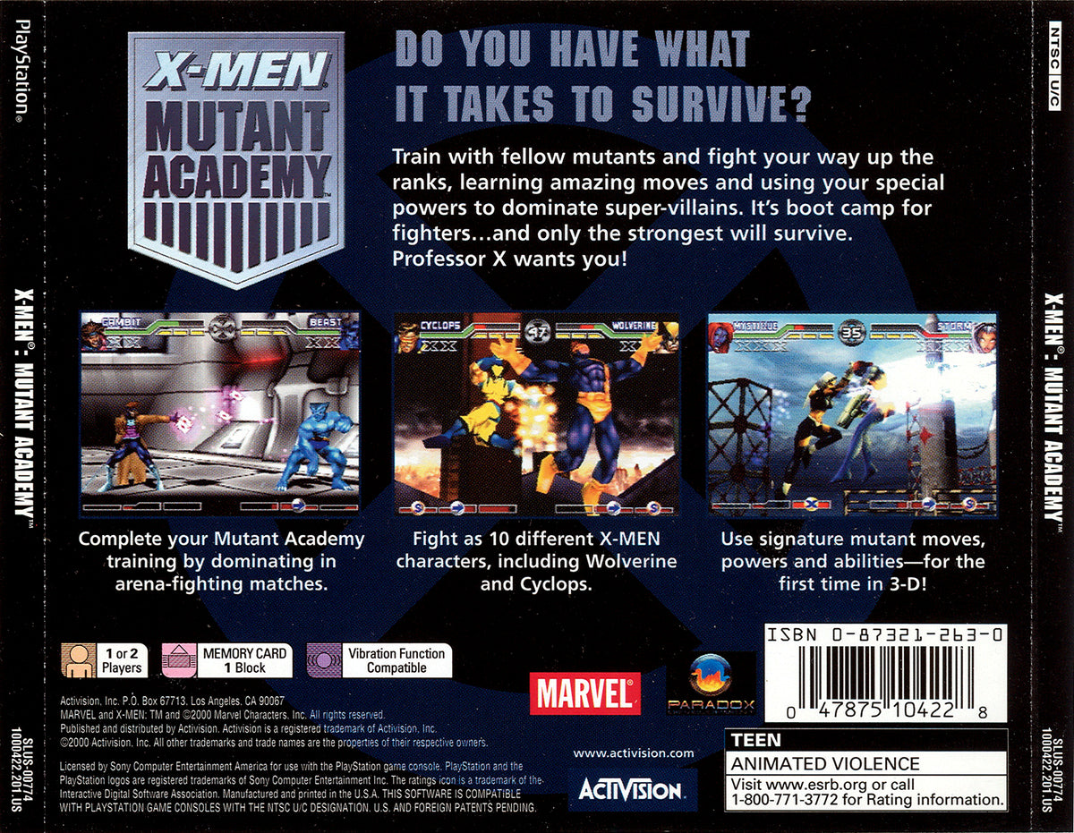 X-Men Mutant Academy