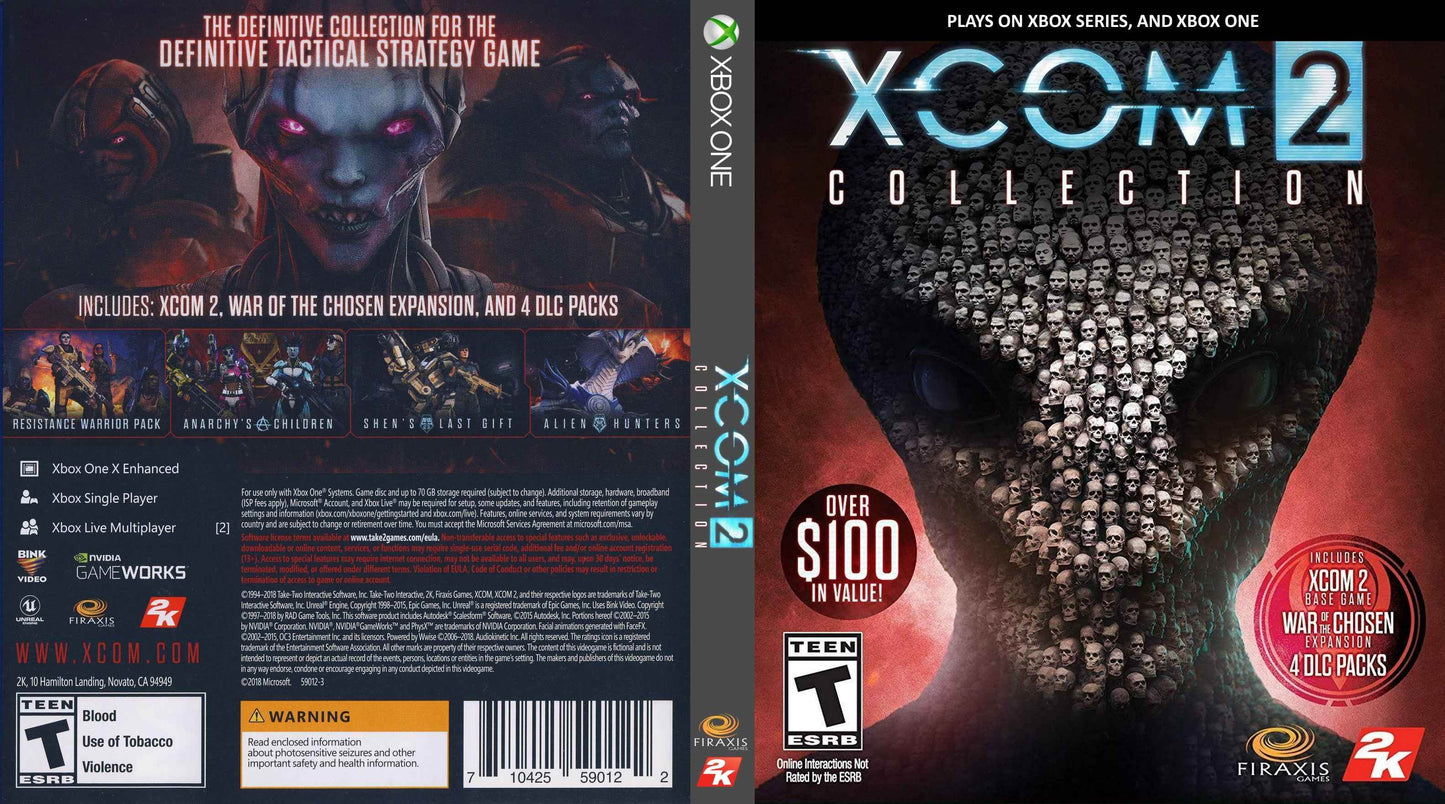 XCOM 2 Collection Cover Art - WOI Solutions