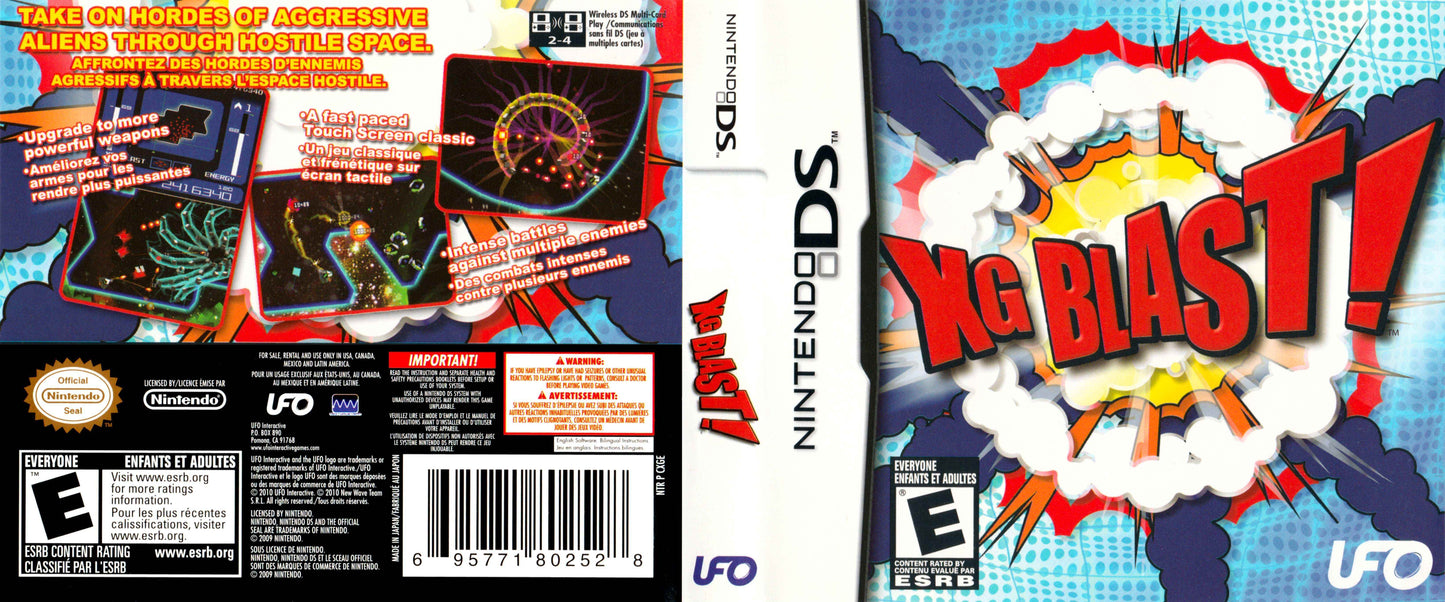 XG Blast! Cover Art - WOI Solutions
