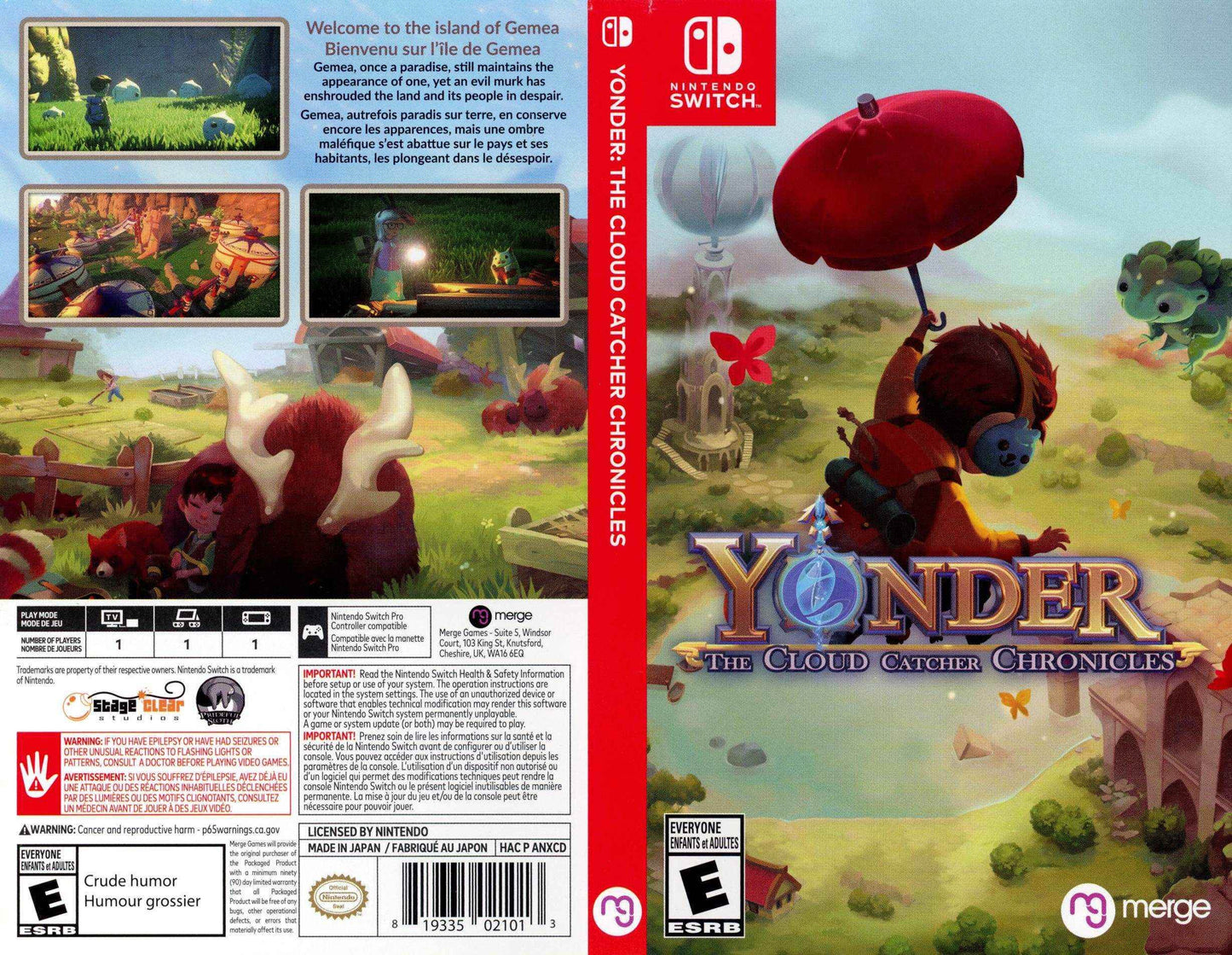 Yonder The Cloud Catcher Chronicles Cover Art - WOI Solutions