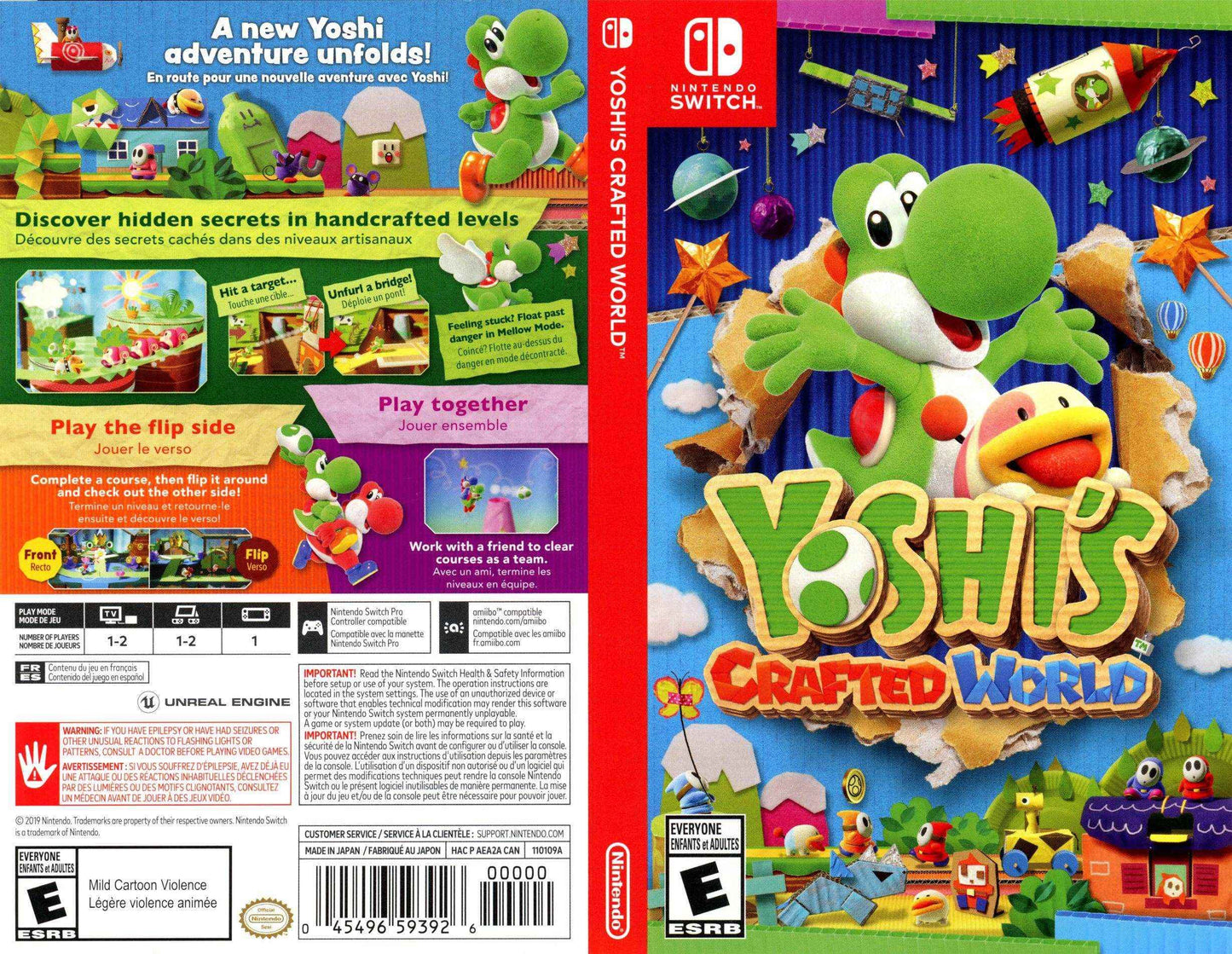 Yoshi's Crafted World Cover Art - WOI Solutions