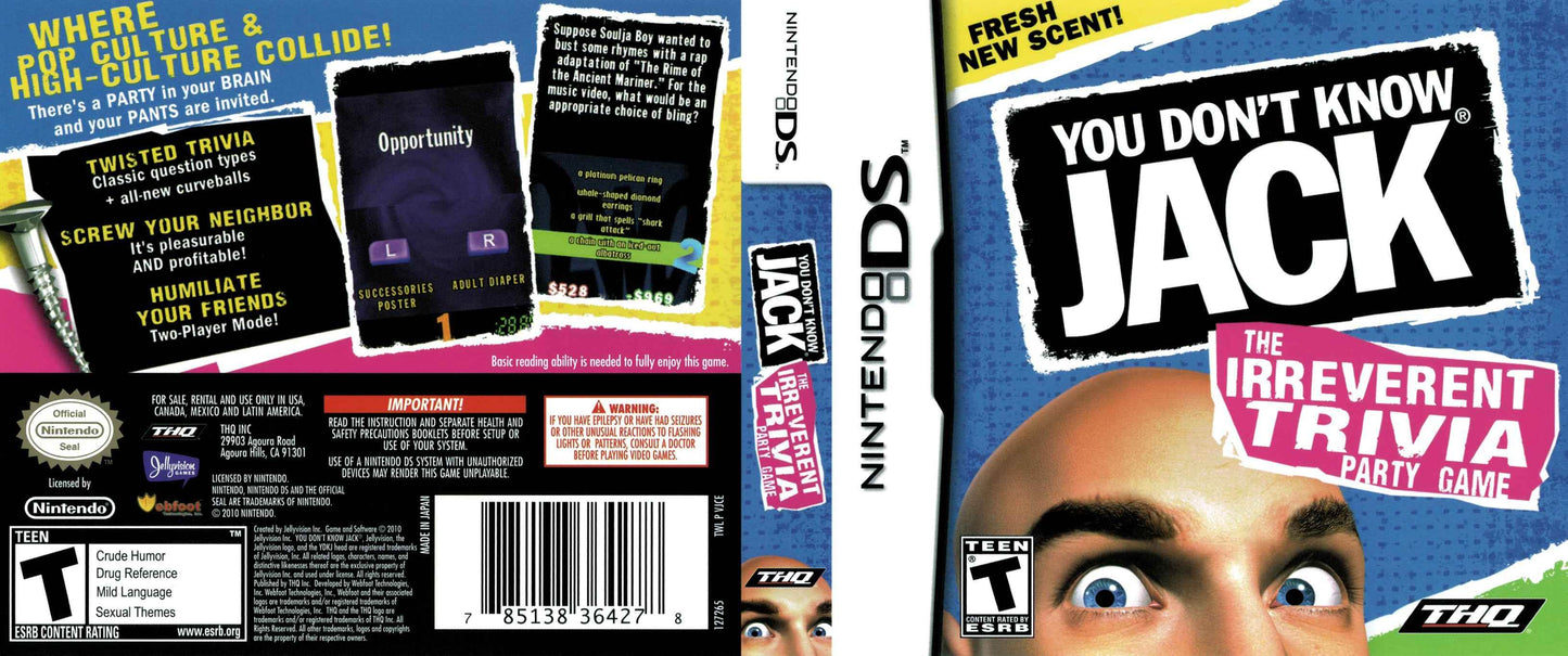 You Don't Know Jack Cover Art - WOI Solutions