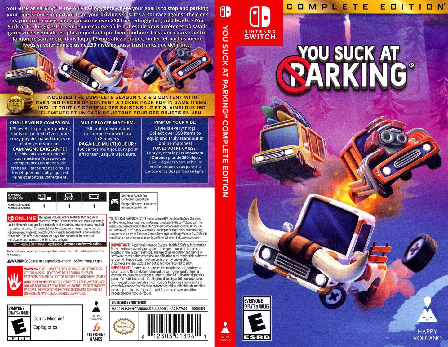 You Suck At Parking Cover Art - WOI Solutions