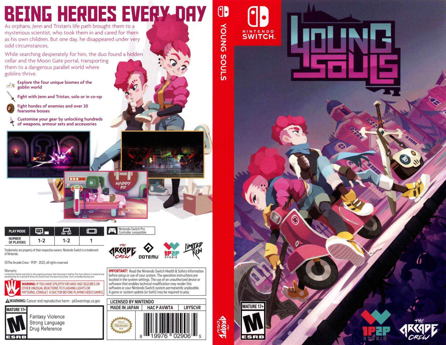 Young Souls Cover Art - WOI Solutions