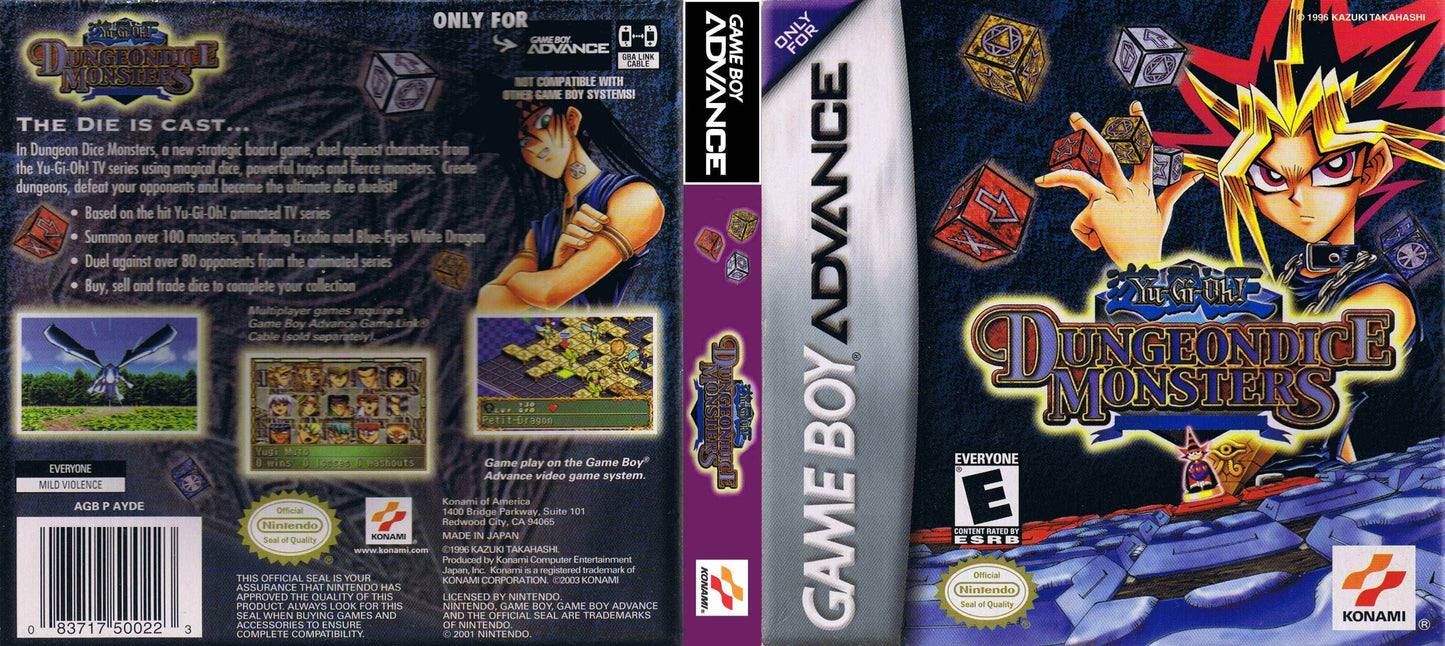Yu-Gi-Oh Dungeon Dice Monsters Cover Art - WOI Solutions
