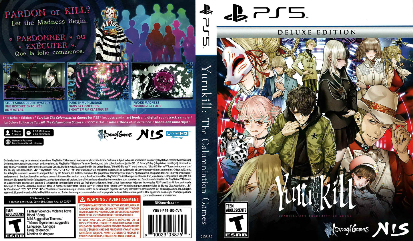 Yurukill The Calumniation Games Cover Art - WOI Solutions