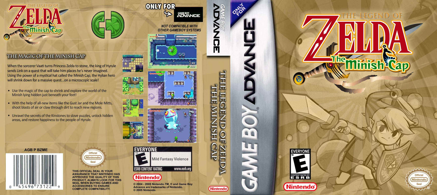 Zelda Minish Cap Cover Art - WOI Solutions