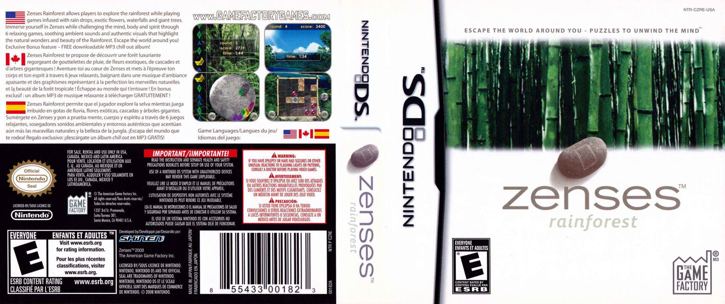 Zenses Rainforest Cover Art - WOI Solutions