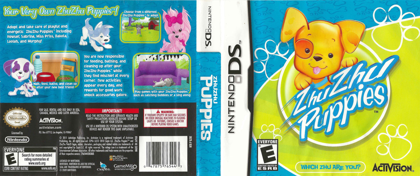 Zhu Zhu Puppies Cover Art - WOI Solutions