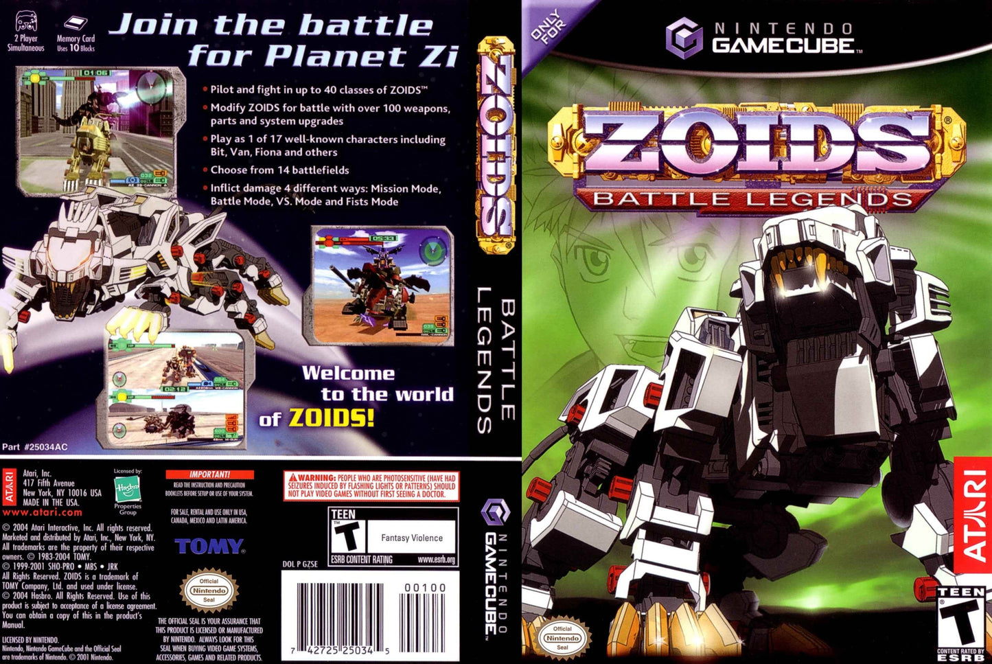 Zoids Battle Legends Cover Art - WOI Solutions