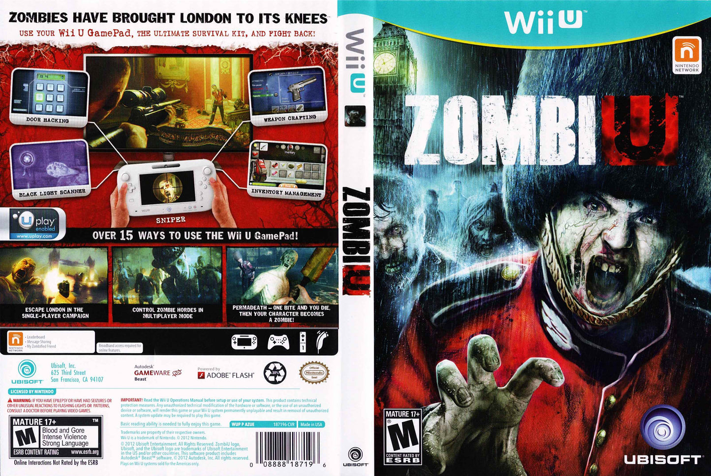 ZombiU Cover Art - WOI Solutions
