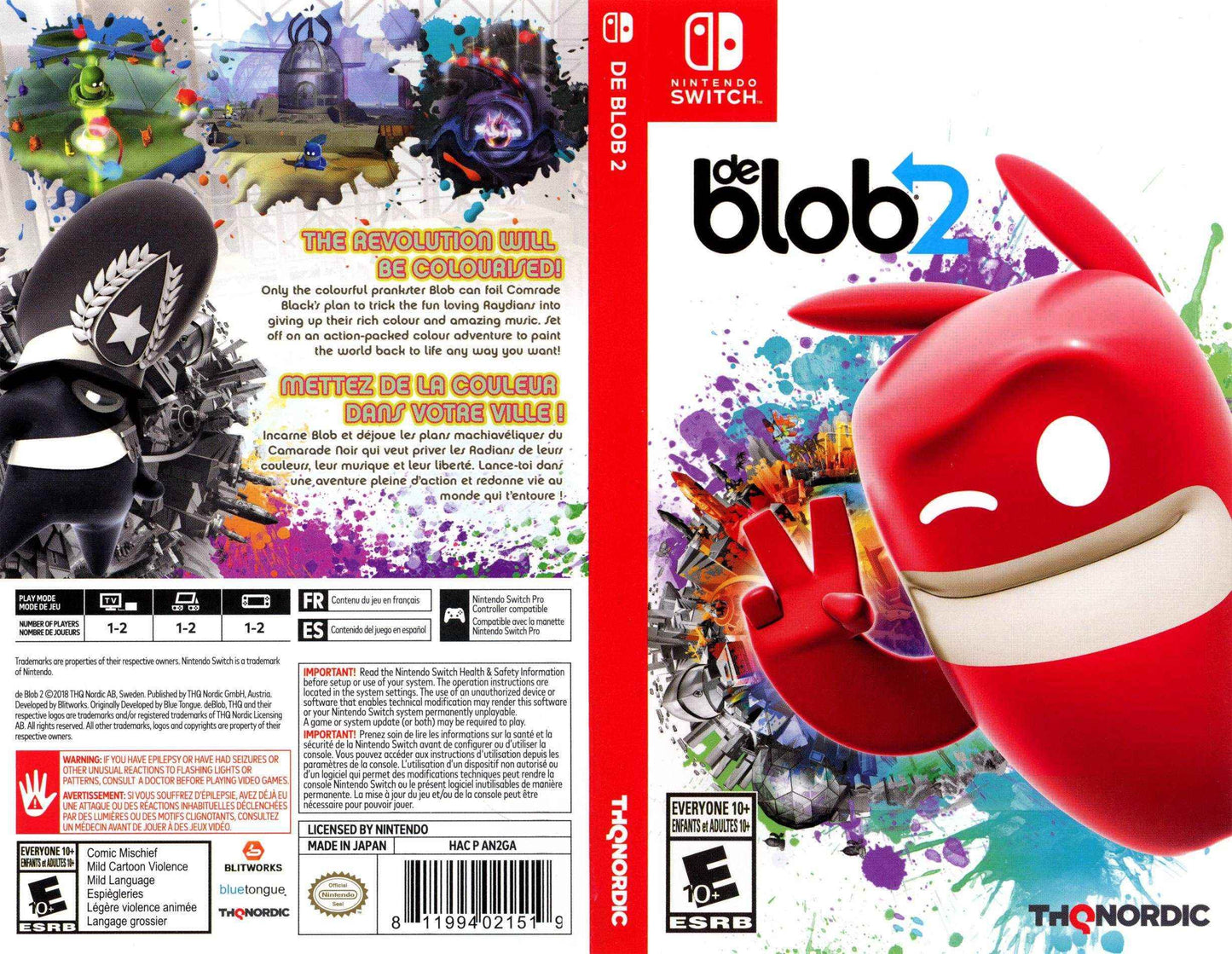 de Blob 2 Cover Art - WOI Solutions