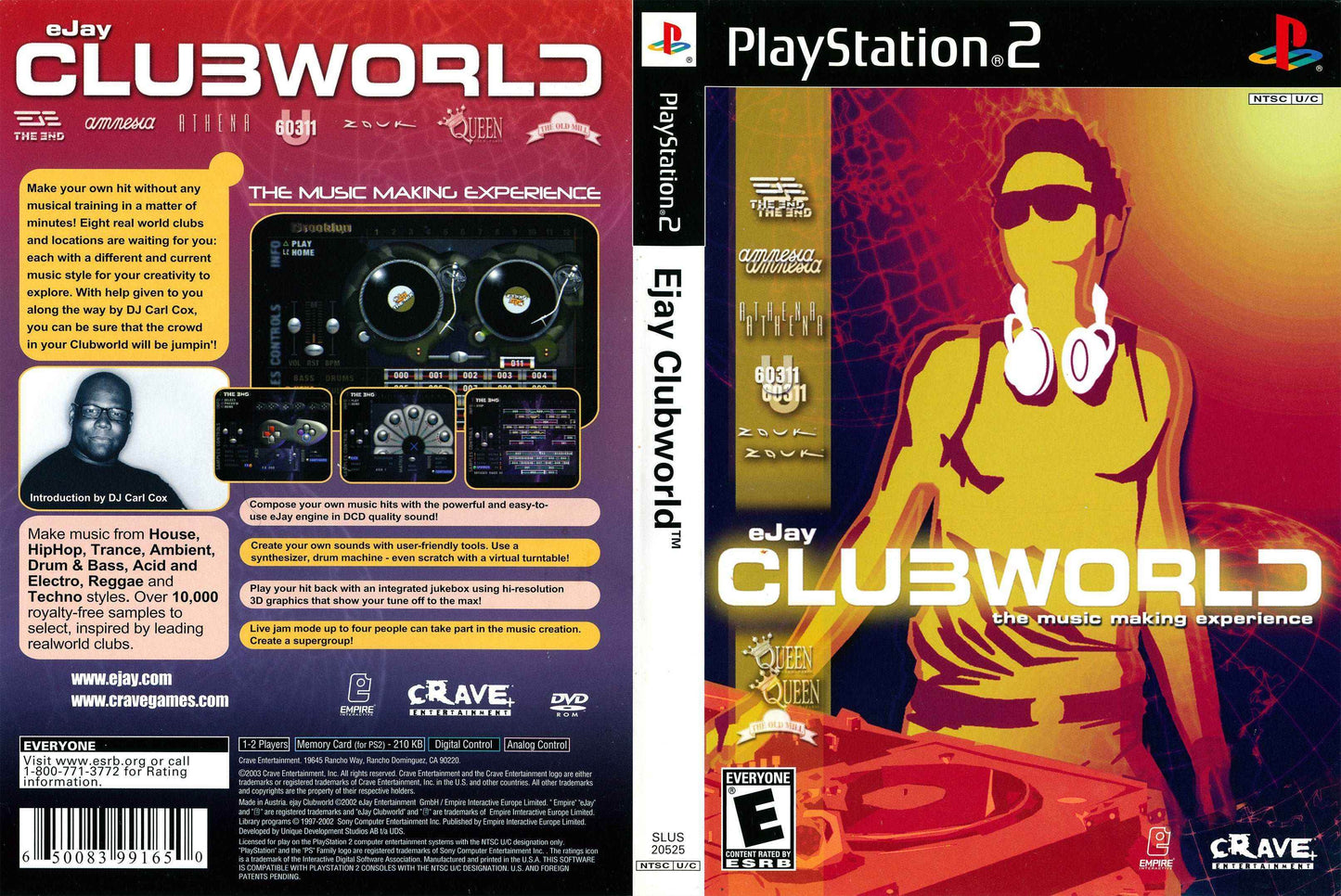 eJay Clubworld Cover Art - WOI Solutions