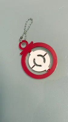 PokéStop Fidget Spinner Keychain