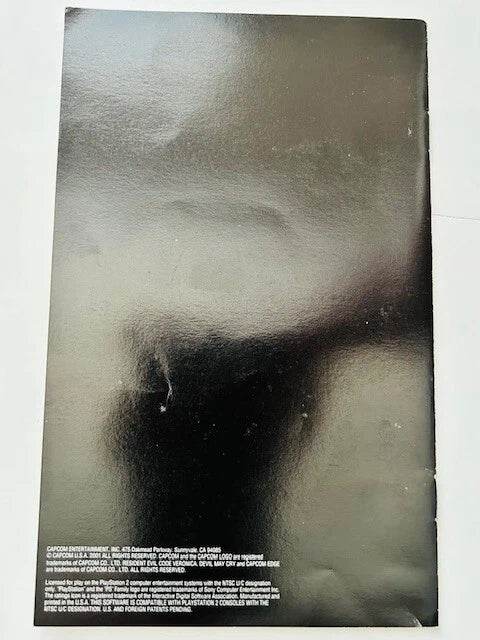 Resident Evil: Code Veronica X for PS2 Manual Only Cover Art - WOI Solutions