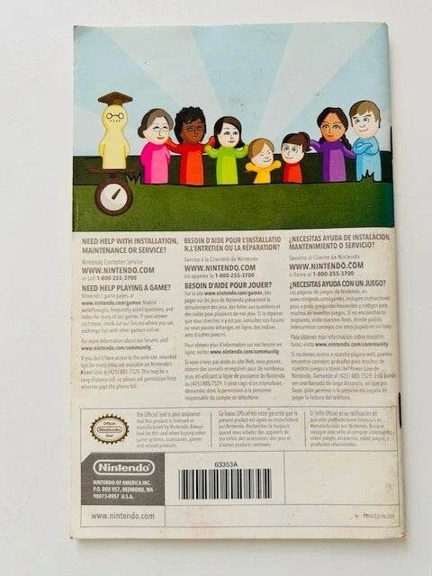 Big Brain Academy Wii Degree for Nintendo Wii Manual Only Cover Art - WOI Solutions