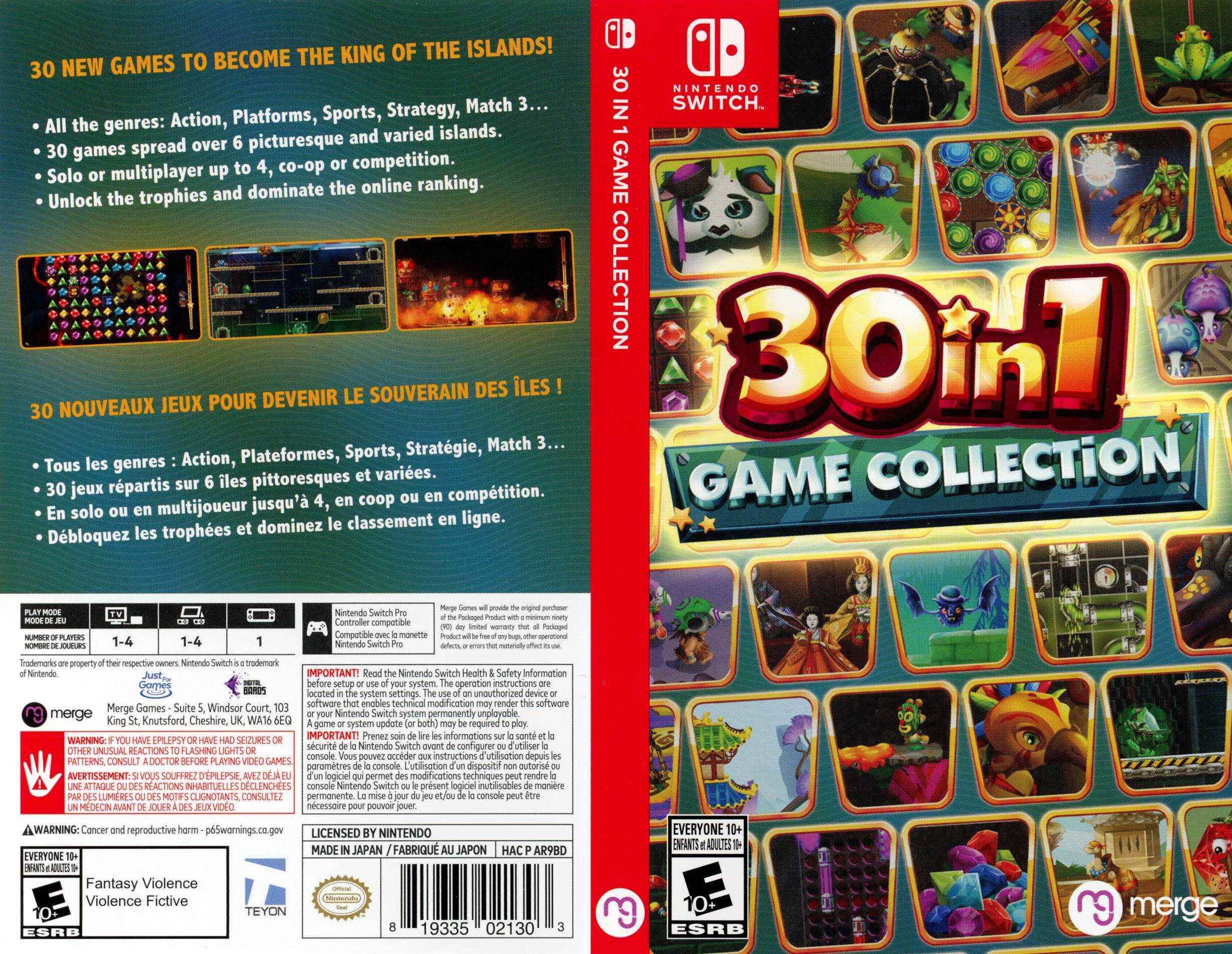 30 in 1 Game Collection Cover Art – WOI Solutions LLC