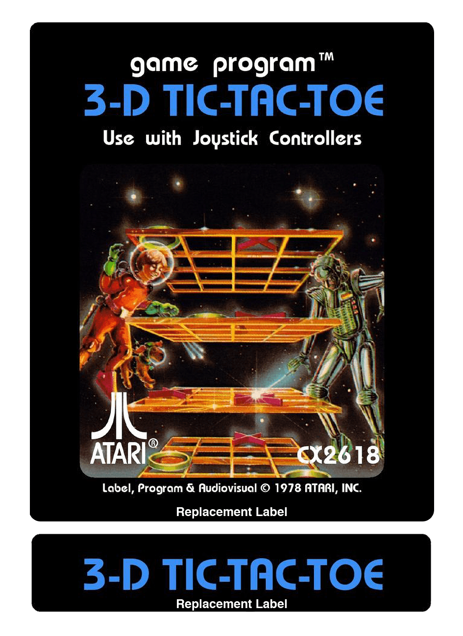 3D Tic-Tac-Toe Cover Art - WOI Solutions