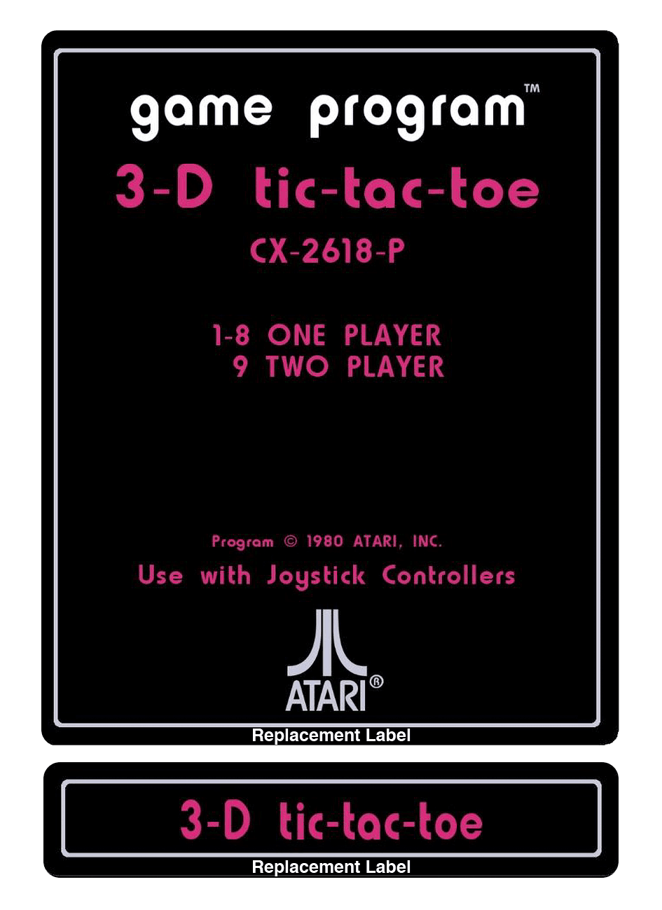 3D Tic-Tac-Toe Cover Art - WOI Solutions