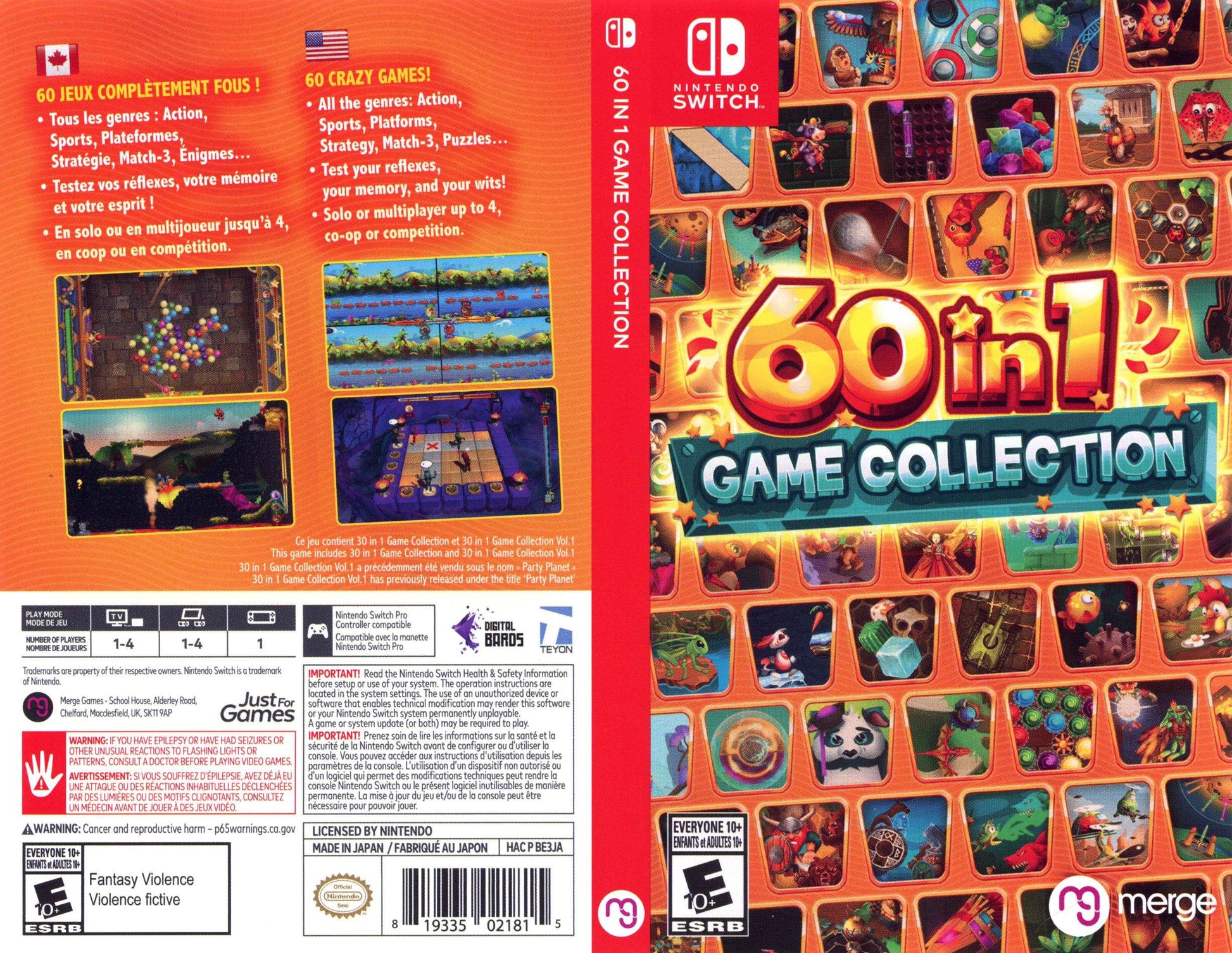 60 in 1 Game Collection