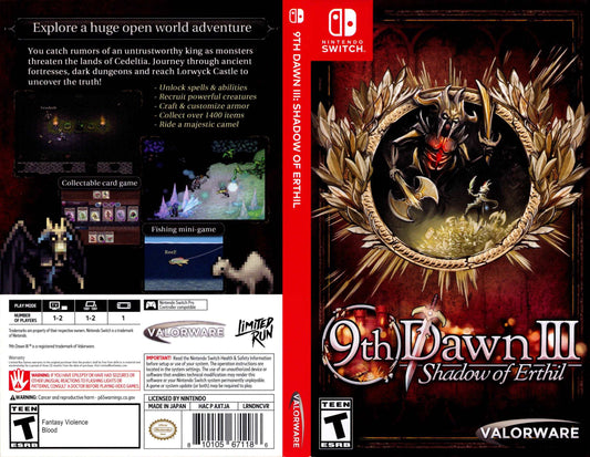 9th Dawn III Shadow of Erthil