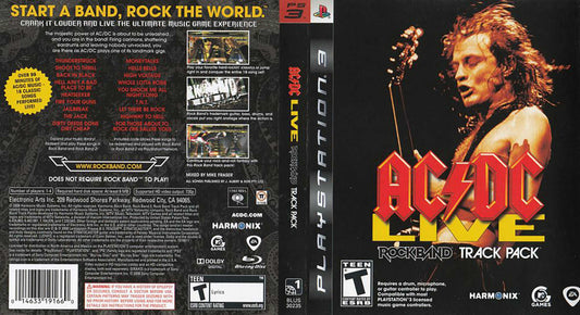 ACDC Live RockBand Track Pack