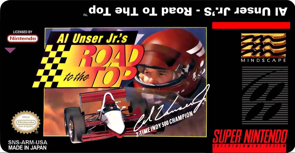 AI Unser Jr.'s - Road to the Top Cover Art - WOI Solutions