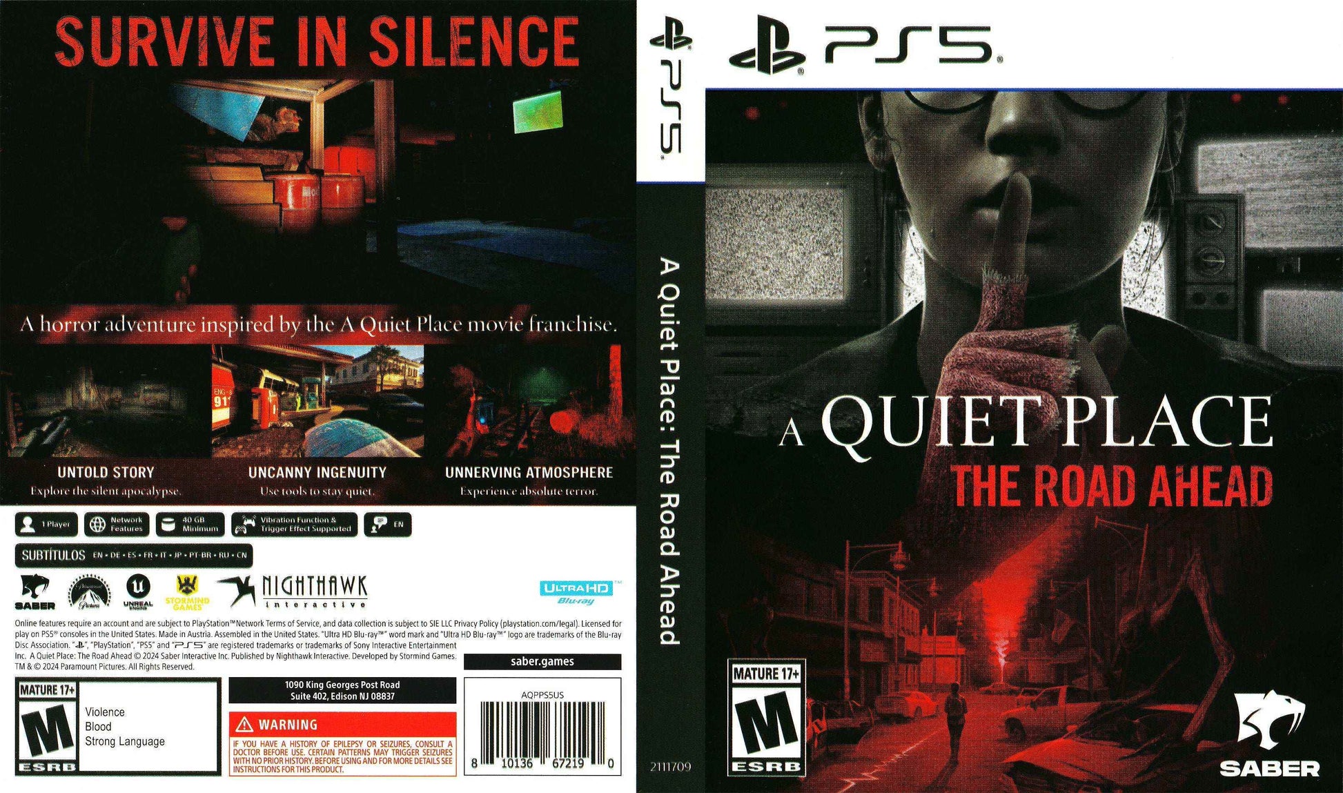 A Quiet Place The Road Ahead Cover Art - WOI Solutions