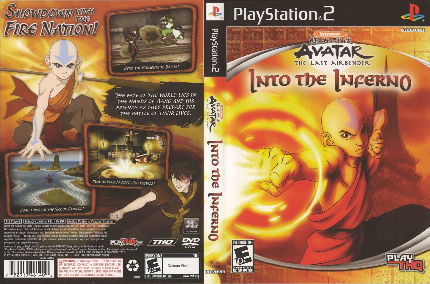 AVATAR - THE LAST AIRBENDER - INTO THE INFERNO