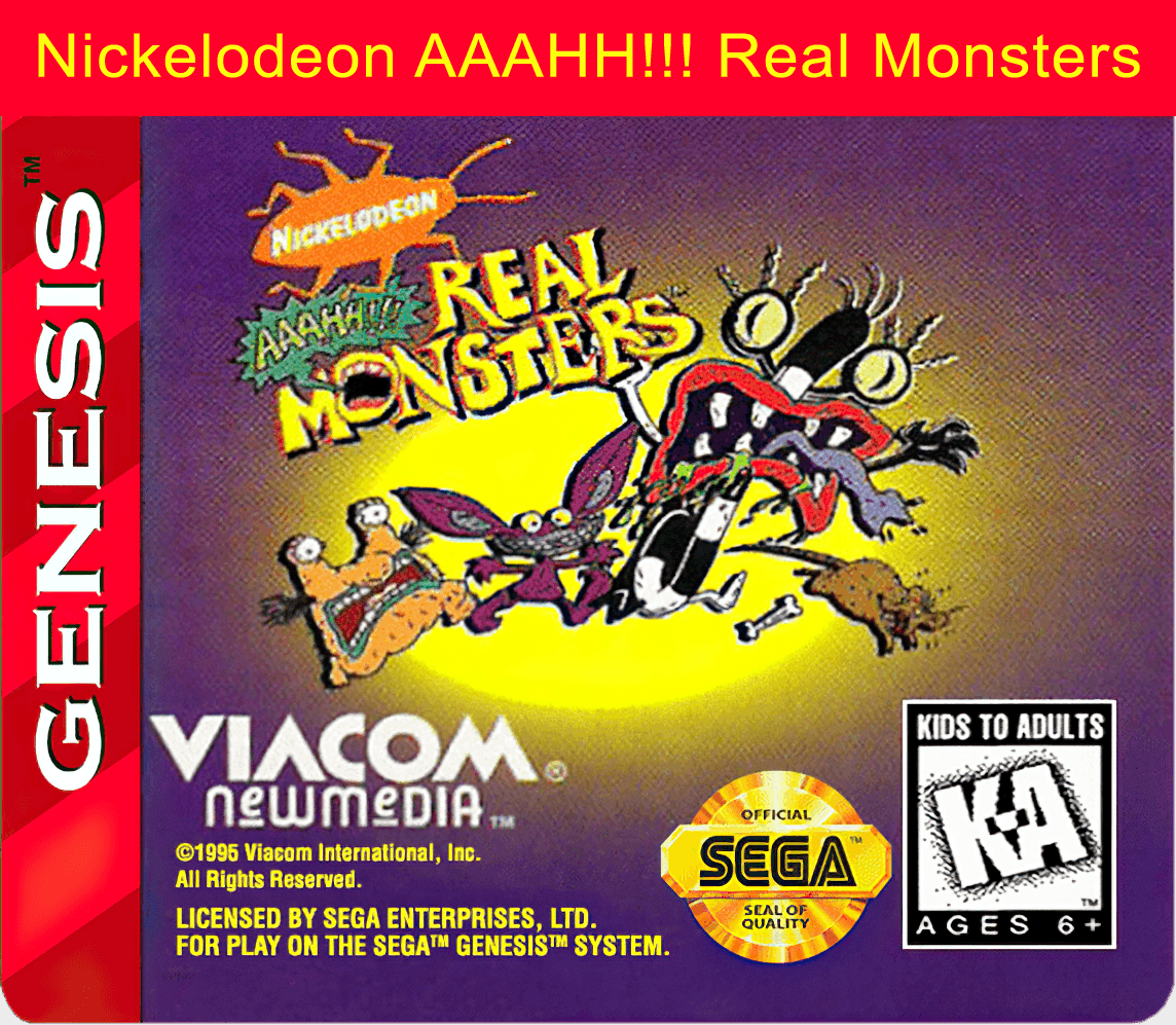 Aaahh!!! Real Monsters Cover Art - WOI Solutions