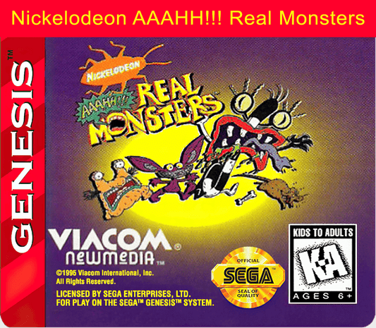 Aaahh!!! Real Monsters Cover Art - WOI Solutions