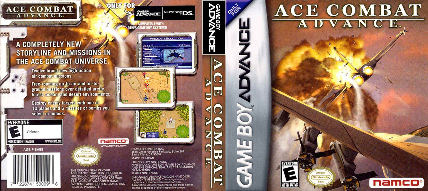 Ace Combat Advance Cover Art - WOI Solutions