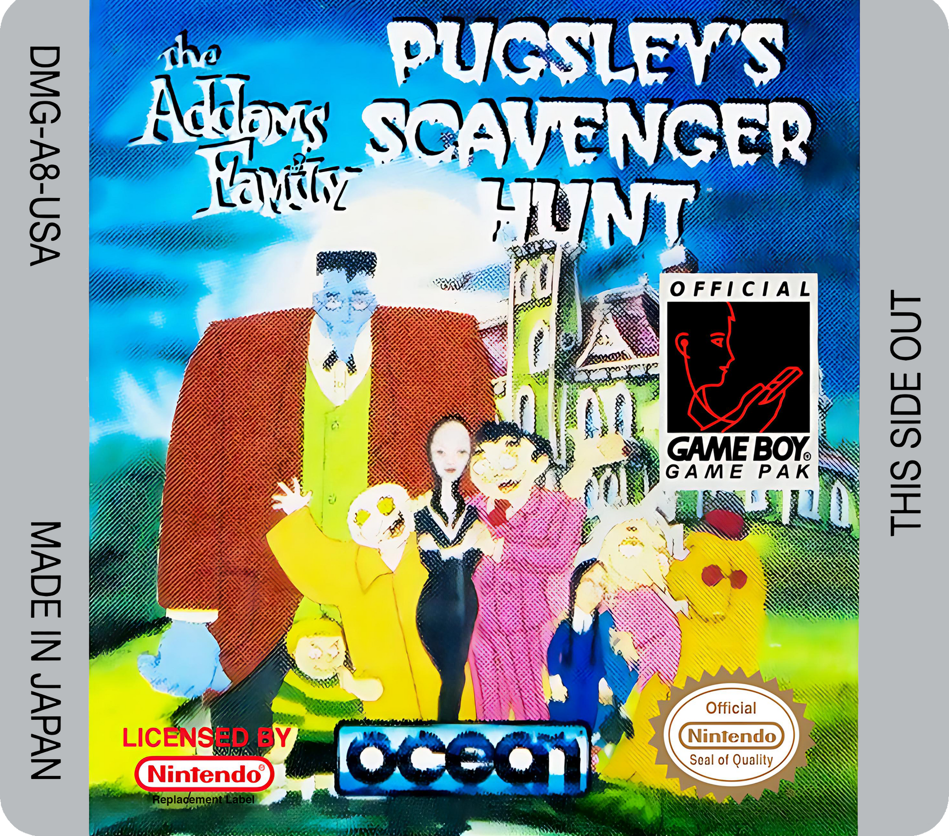 Addams Family, The - Pugsley's Scavenger Hunt Cover Art - WOI Solutions