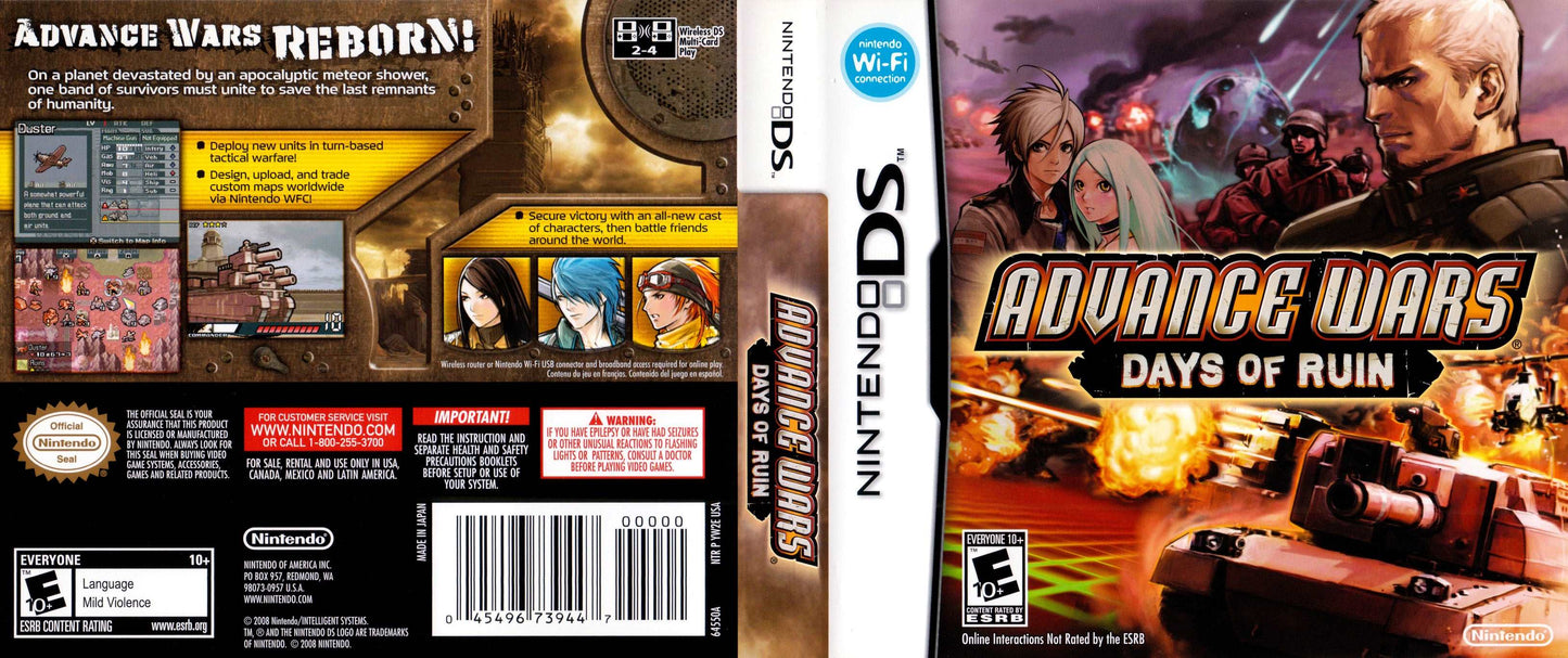 Advance Wars Days of Ruin