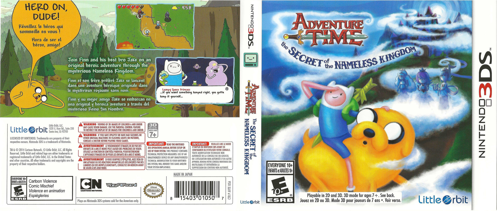 Adventure Time The Secret of the Nameless Kingdom